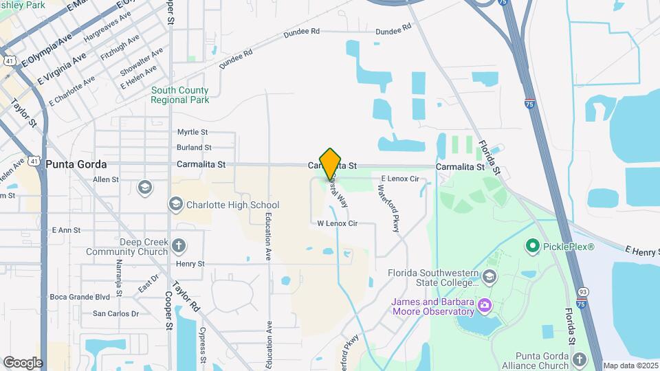 7025 Crystal Way Map and Location Details