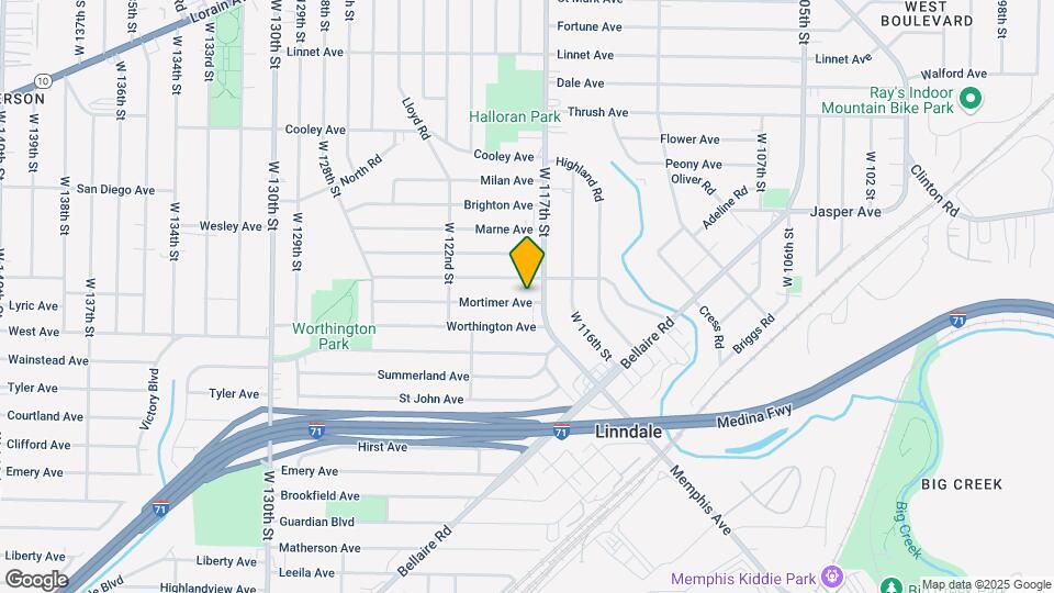 11716 Mortimer Ave Map and Location Details