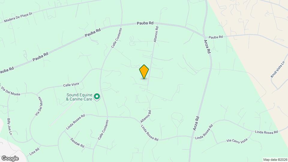 41955 Altanos Rd Map and Location Details