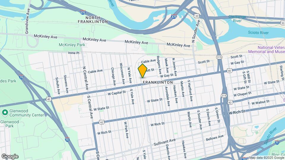 12-30 N Glenwood Ave Mapa y Detalles de la Ubicación
