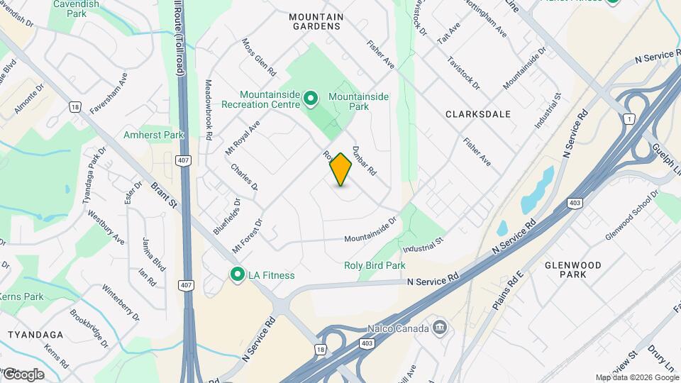 1267 Hertel Crescent Map and Location Details