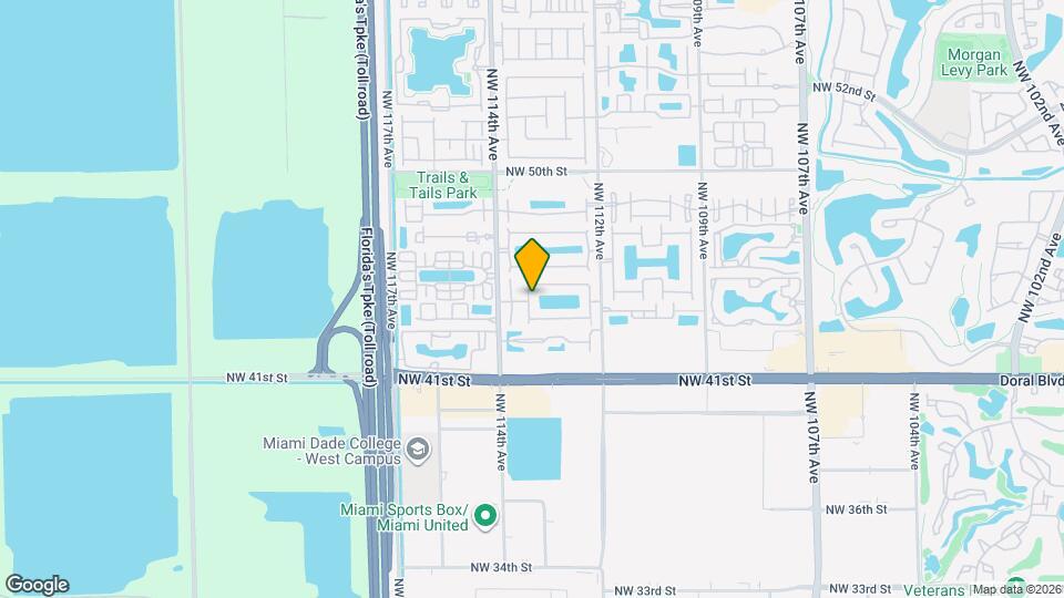 4401 NW 113th Ct Map and Location Details