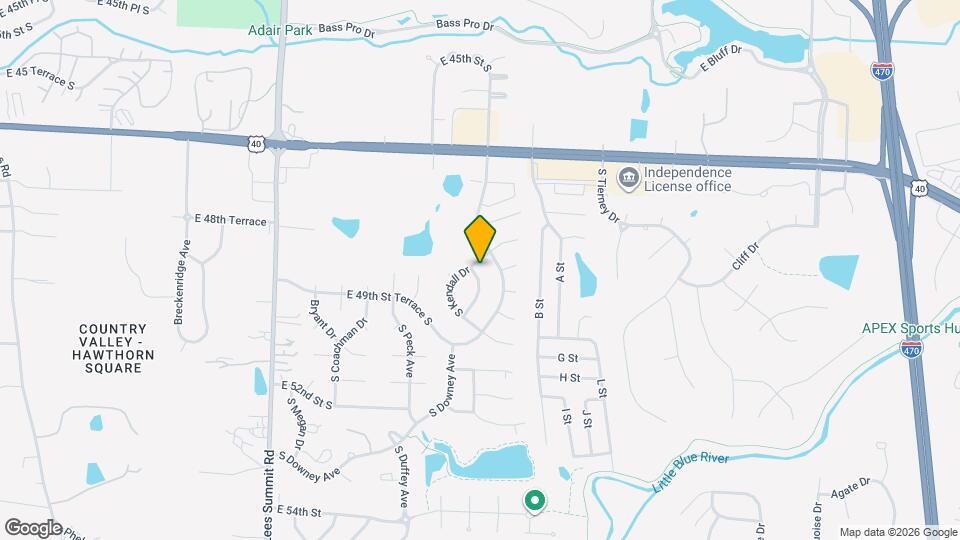 4815 S Kendall Dr Map and Location Details