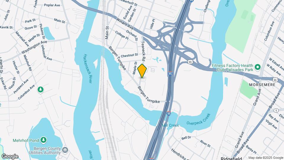 17 Teaneck Rd Map and Location Details