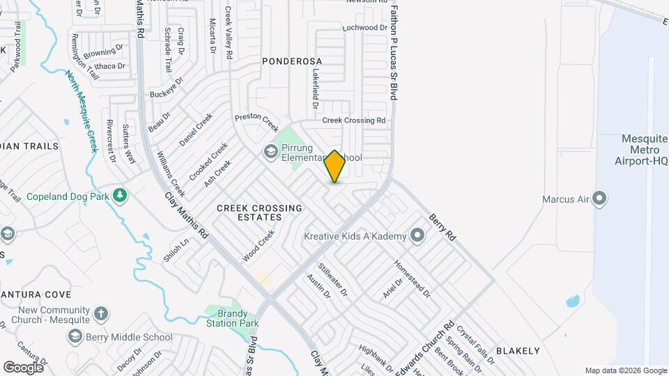 2941 Clearmeadow Dr Map and Location Details