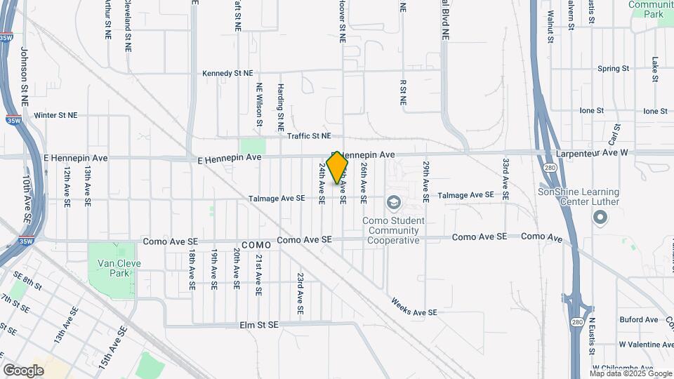 1065 25th Ave SE Mapa y Detalles de la Ubicación