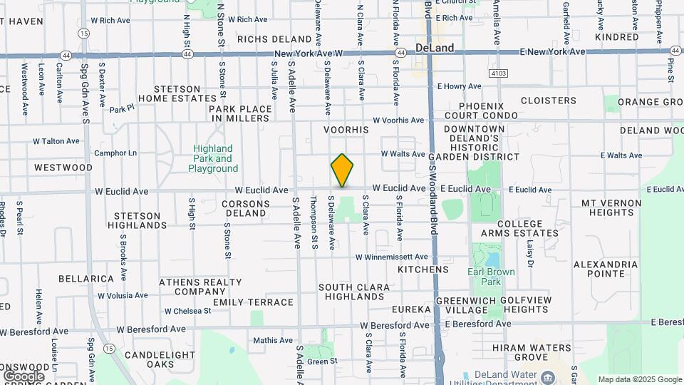 334 W Euclid Ave Map and Location Details