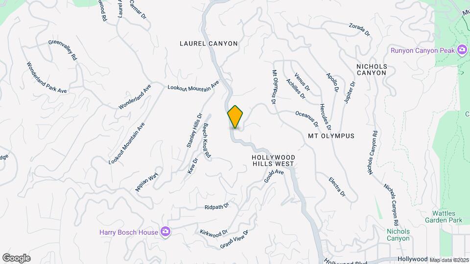2252 Laurel Canyon Blvd, Unit 1bd Laurel Canyon ViewApt Map and Location Details