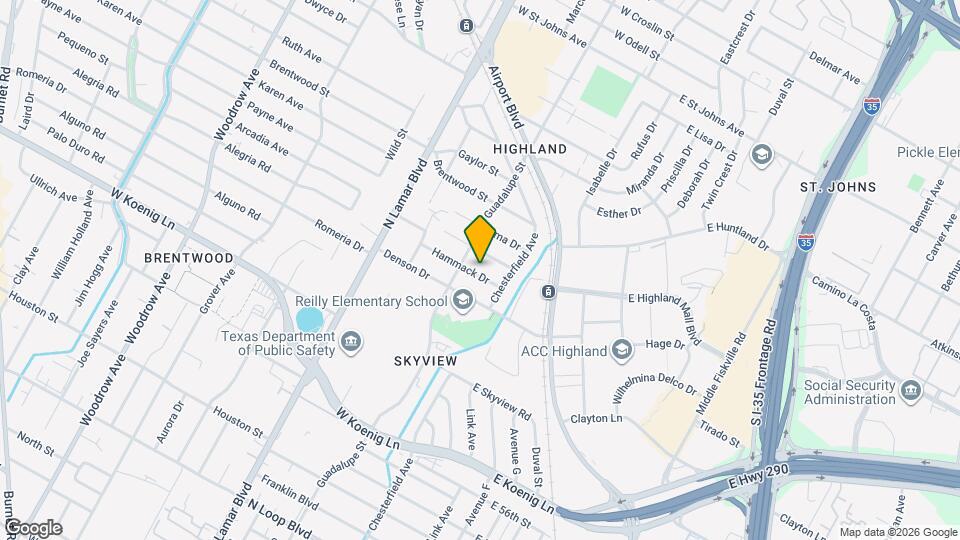 408 Hammack Dr Map and Location Details