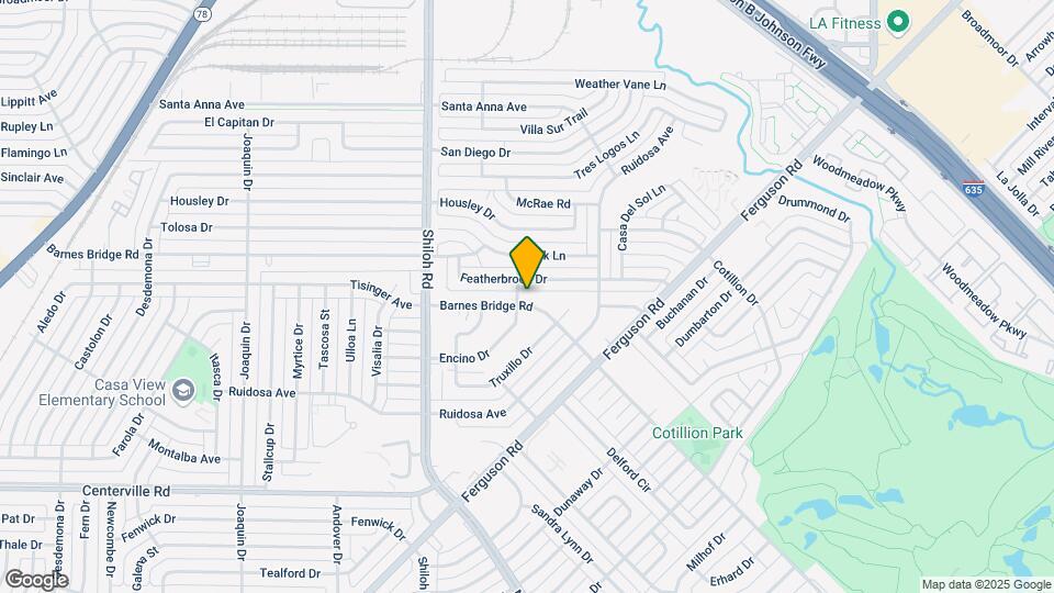 3209 Barnes Bridge Rd Map and Location Details