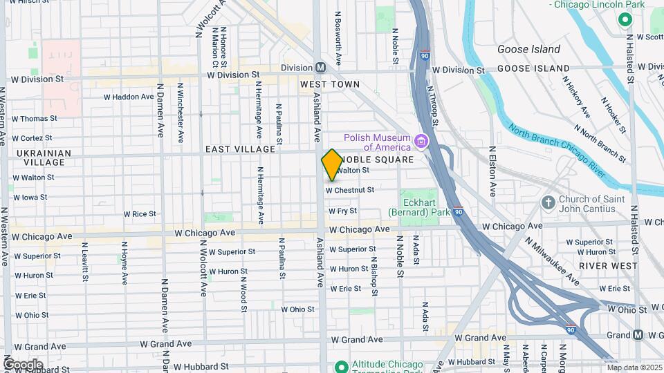 1542 W Chestnut St Mapa y Detalles de la Ubicación