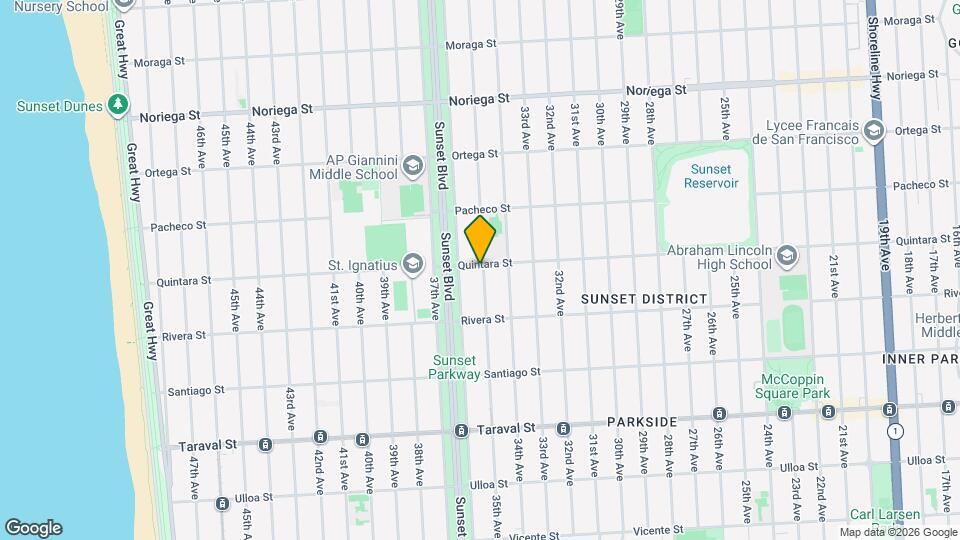 2101 35th Ave Map and Location Details