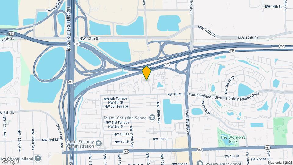 11061 NW 7th St, Unit 103 Mapa y Detalles de la Ubicación