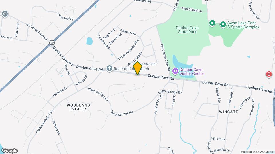 328 Dunbar Cave Rd Map and Location Details