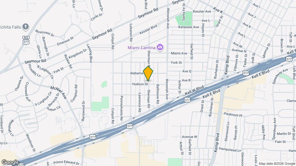 2714 Sherman Rd Map and Location Details