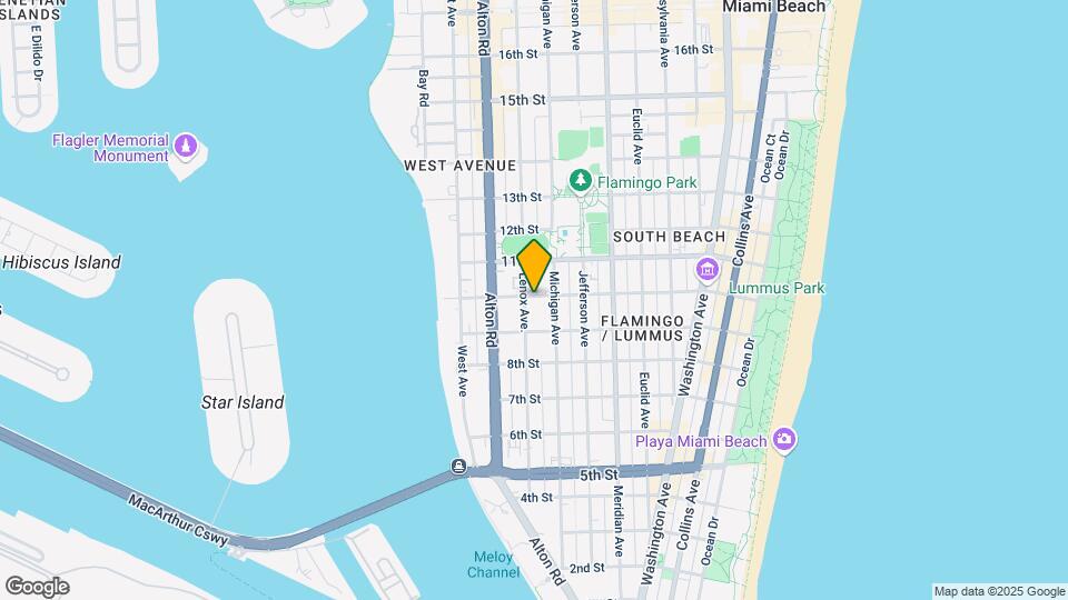 1040 10th St Map and Location Details