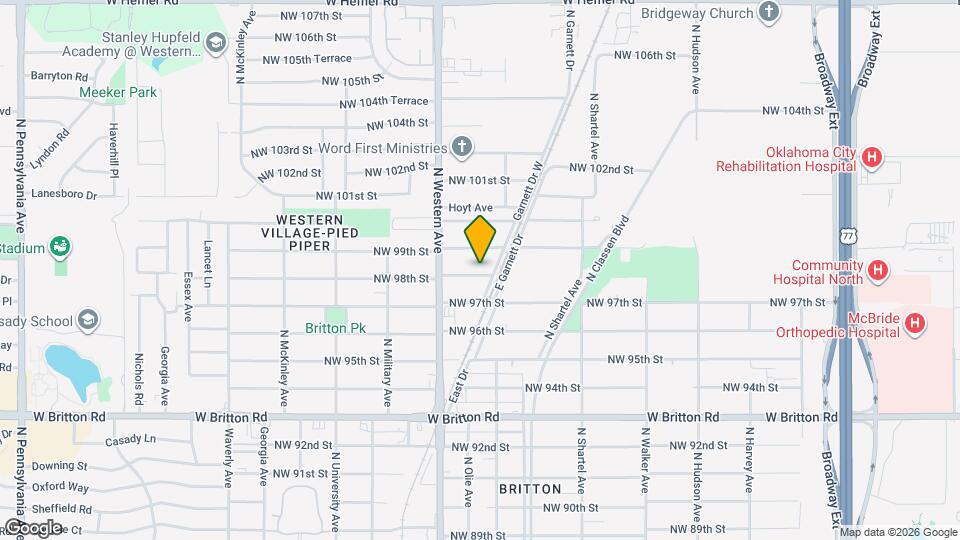 911 NW 98th St Map and Location Details