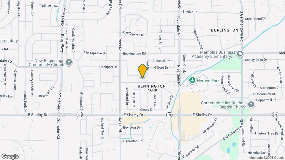 6796 Rockbrook Dr Map and Location Details