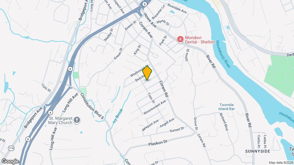 42 Wells Ave Map and Location Details