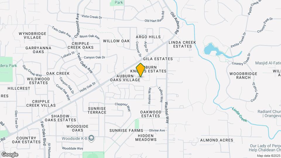 8052 Phoebe Way Map and Location Details