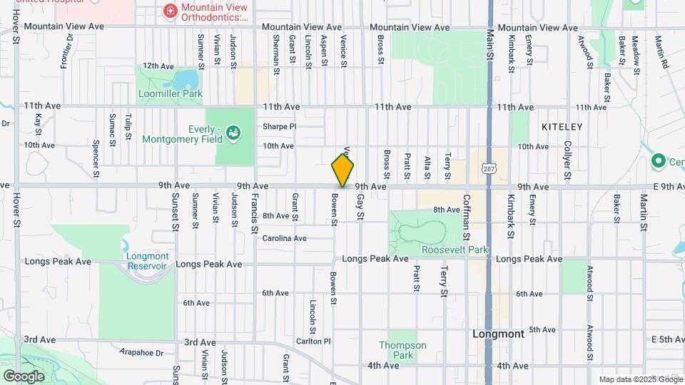 842 Bowen St Map and Location Details