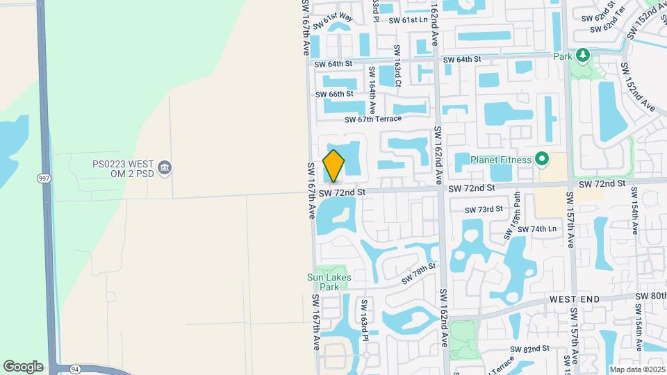 16562 SW 71st Ter Map and Location Details