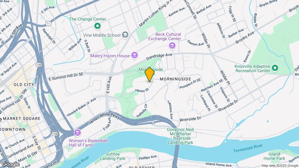 1719 Hazen St Map and Location Details