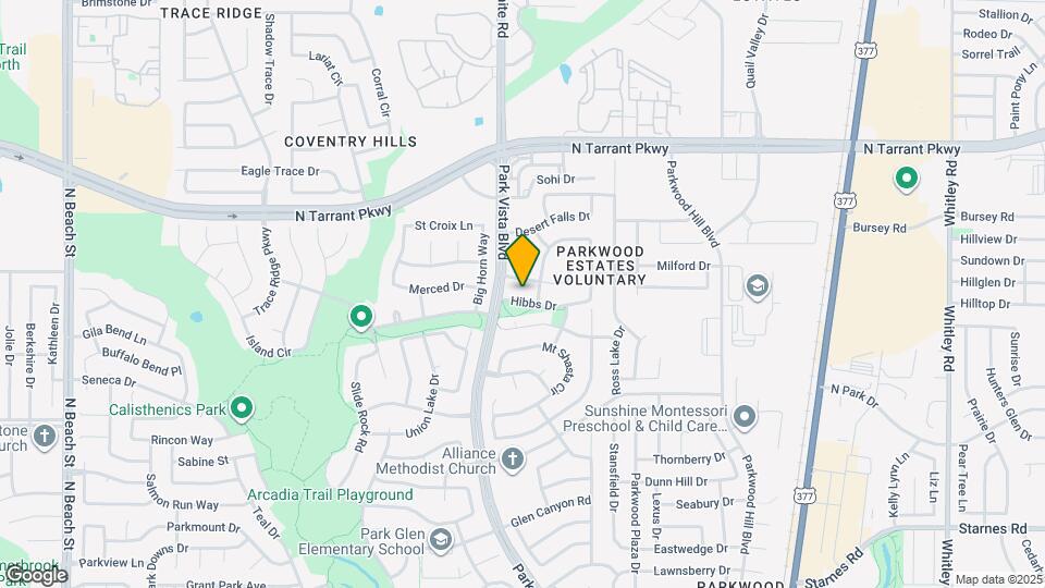 5313 Hibbs Dr Mapa y Detalles de la Ubicación