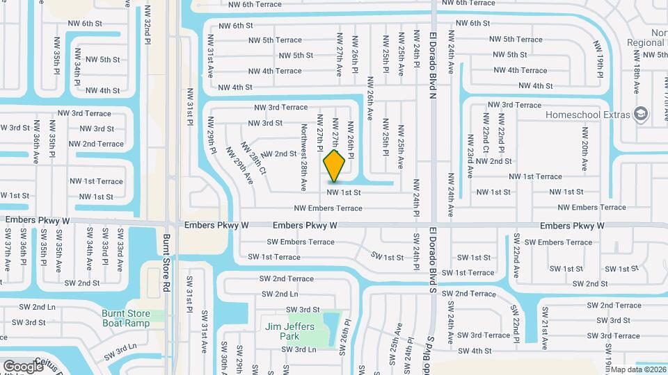 2637 NW 1st St Map and Location Details