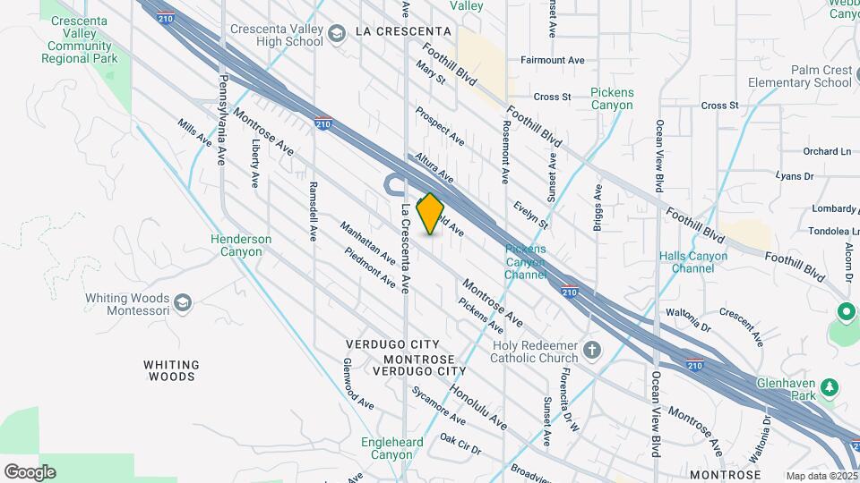 2733 Montrose Ave Mapa y Detalles de la Ubicación
