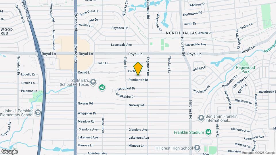 6447 Pemberton Dr Mapa y Detalles de la Ubicación
