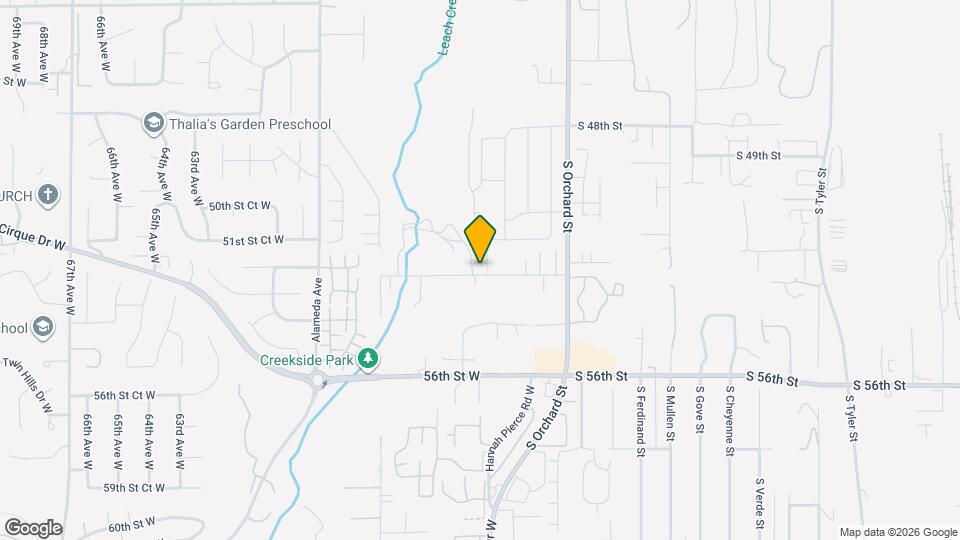 5218 54th Ave W Map and Location Details