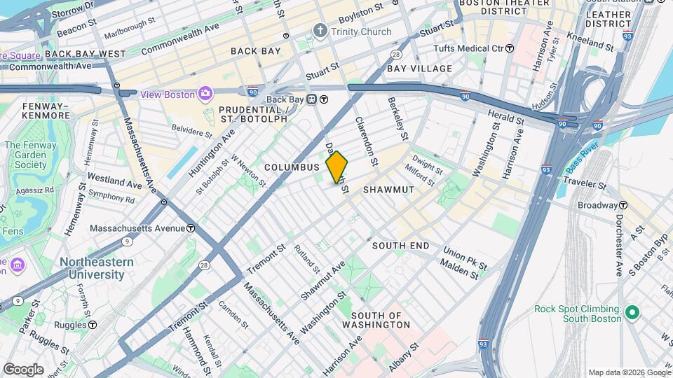 72 Montgomery St, Unit 1 Map and Location Details