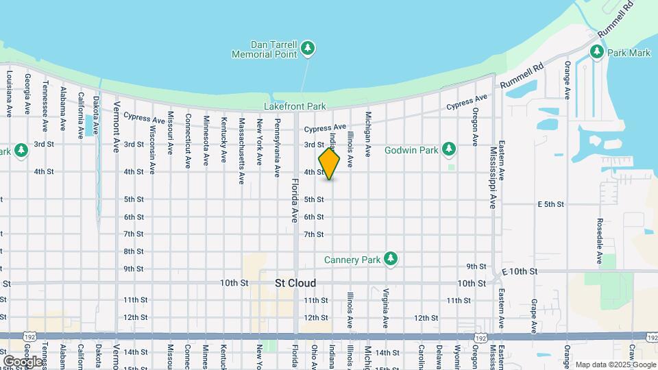 420 Indiana Ave Map and Location Details