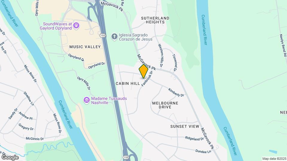 2450 Fairbrook Dr Mapa y Detalles de la Ubicación