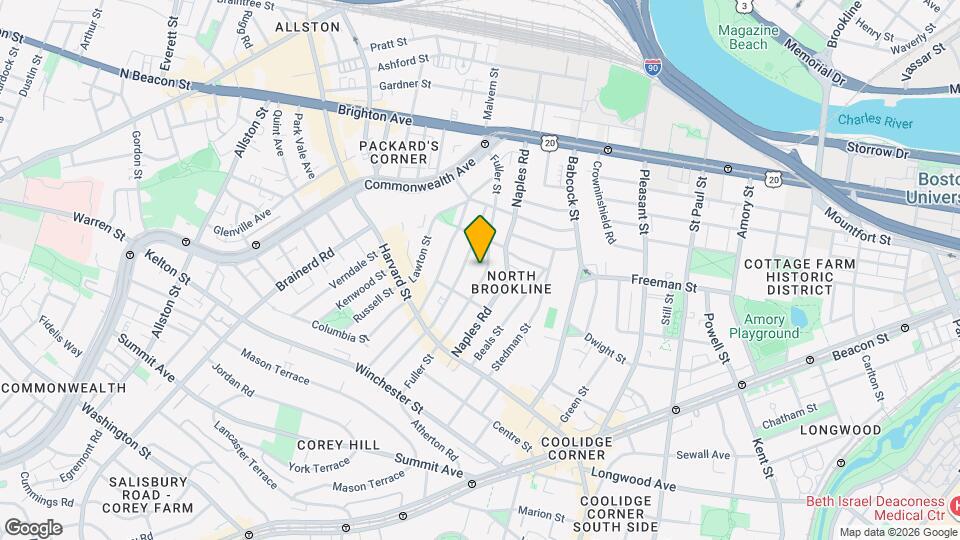128 Fuller St Mapa y Detalles de la Ubicación