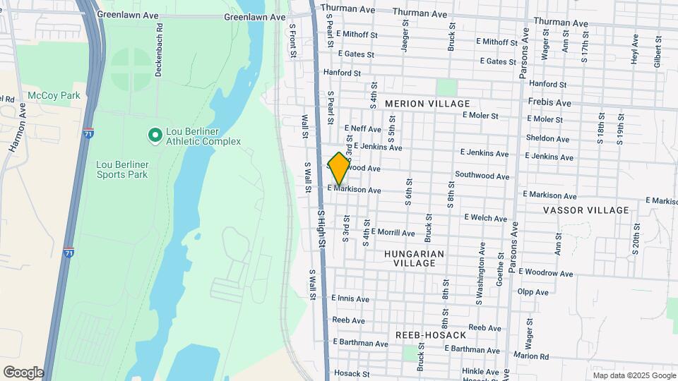 35-41 E Markison Ave Mapa y Detalles de la Ubicación