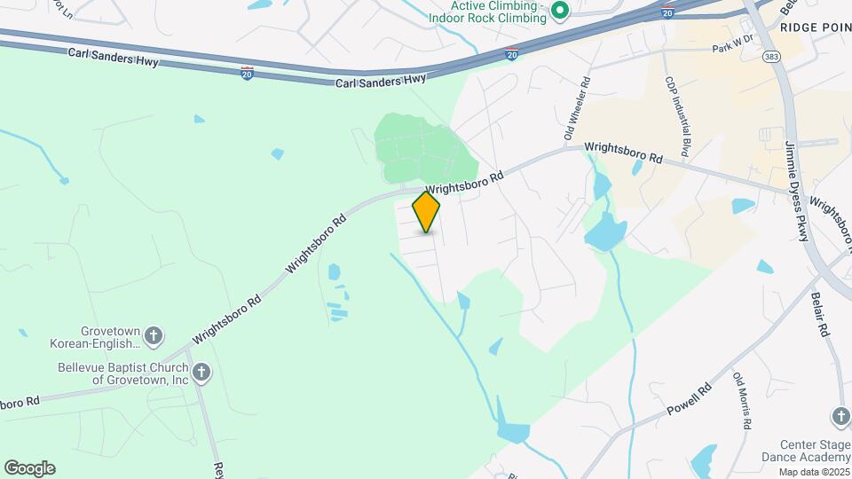 1805 Honeysuckle Way Map and Location Details