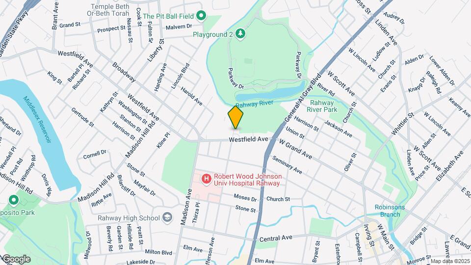 1523 Jefferson Ave, Unit 1st Floor Map and Location Details