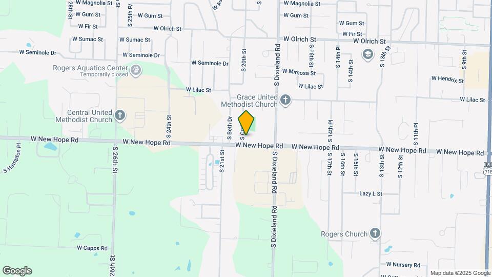 1829 S Craig Cir Map and Location Details