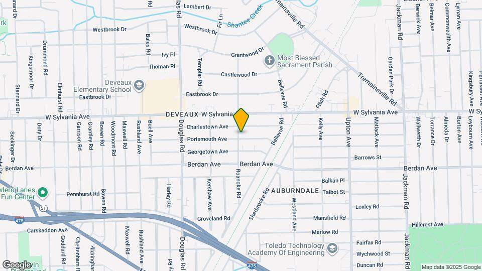 3735 Heatherdowns Blvd Map and Location Details