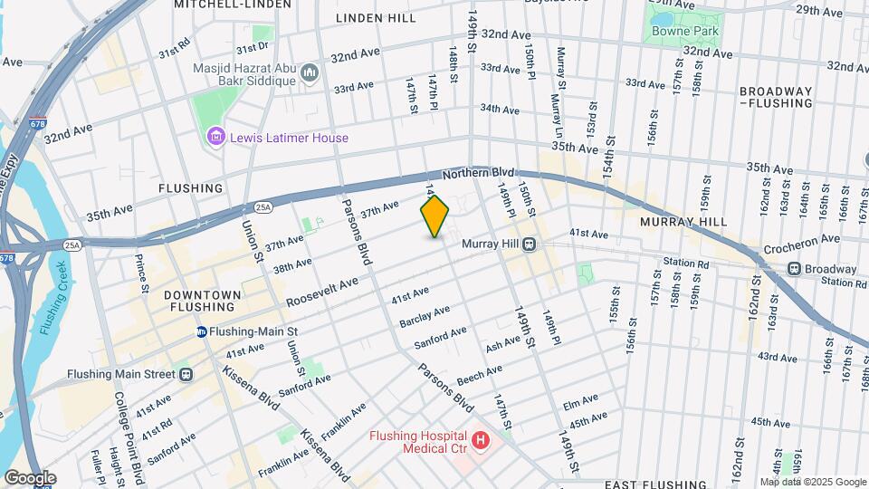 144-85 Roosevelt Ave Mapa y Detalles de la Ubicación
