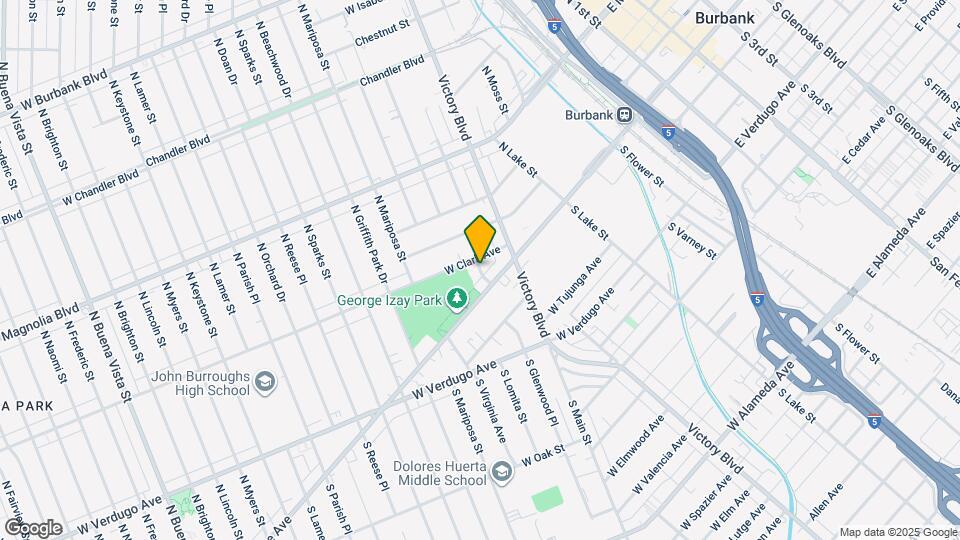 120 N Lomita St, Unit 122NLomitaSt Map and Location Details