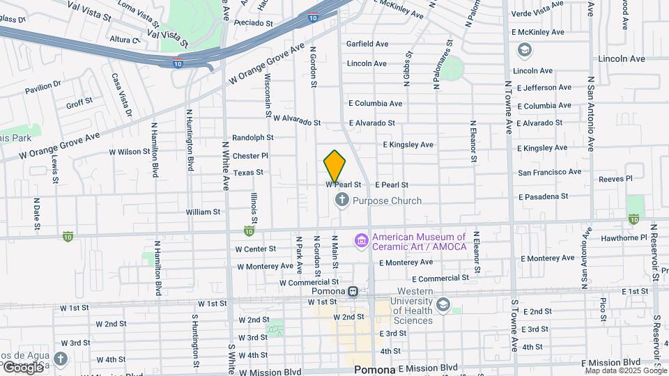 695 N Main St Map and Location Details