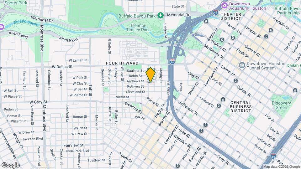 1315 Buckner St Map and Location Details