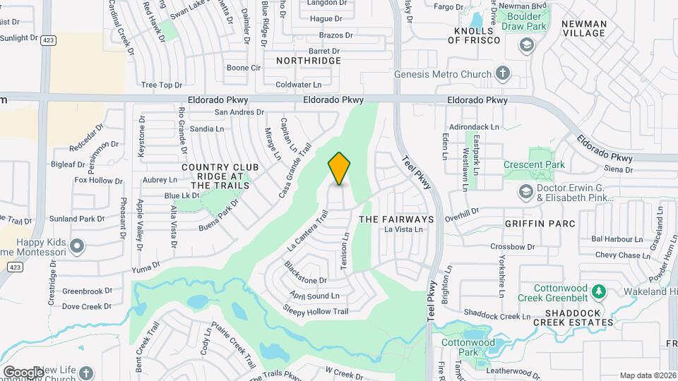 11553 Penick Way Map and Location Details