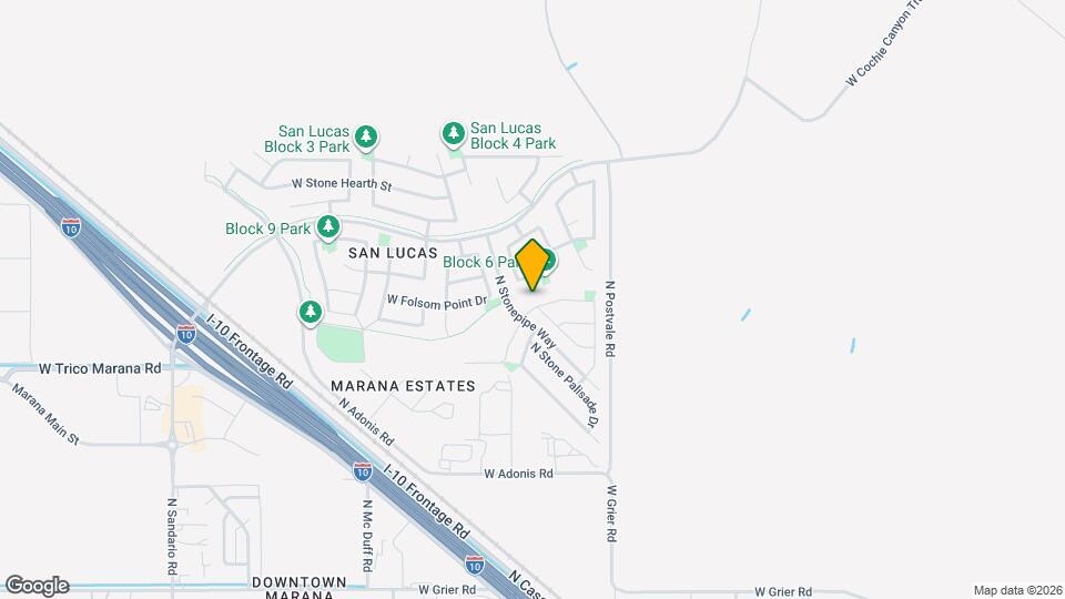 11140 W Snaketown St Mapa y Detalles de la Ubicación