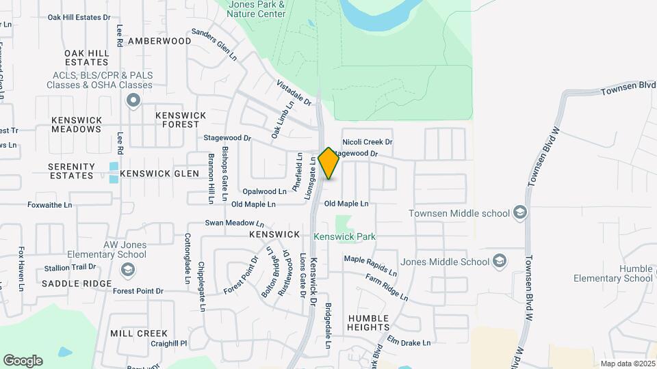 8507 Opalwood Ct Map and Location Details