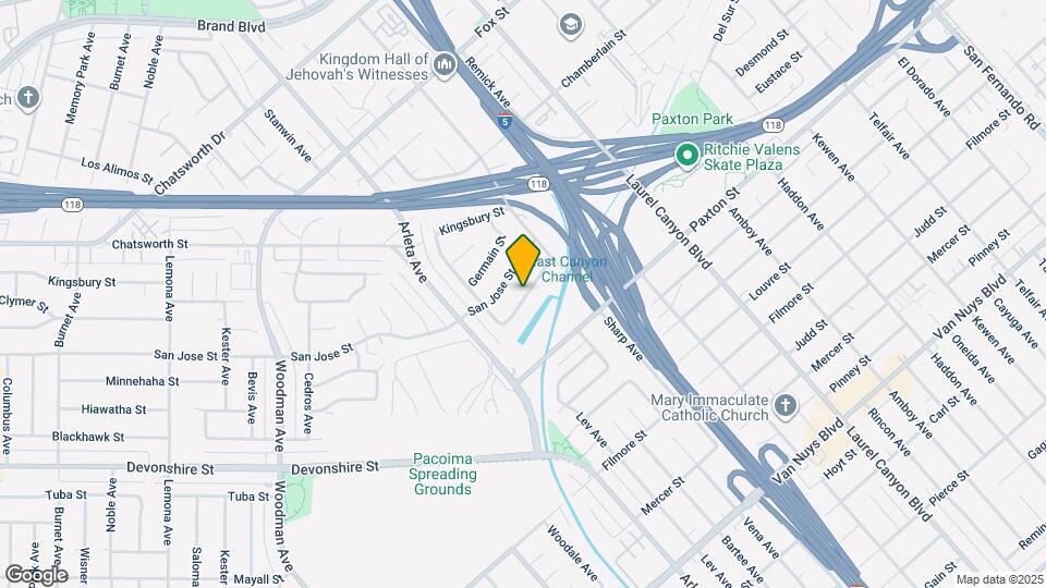 14249 Minnehaha St Map and Location Details