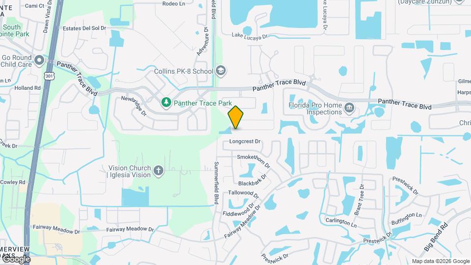 12704 Evington Point Dr Mapa y Detalles de la Ubicación